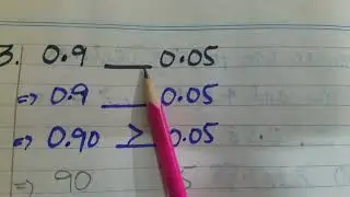 Comparing Decimals | Less than and Greater than Decimals |