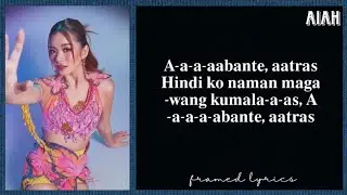 BINI - Ang Huling Cha Cha Lyrics (Framed)