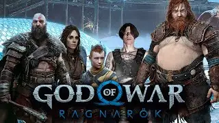 Играем в God of War: Ragnarök и обсуждаем скандинавскую мифологию / Начало и бой с Тором #1 / 4K