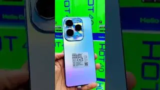 Infinix Hot 40 Unboxing Palm Blue Beautiful Color #kashitack #viralvideo #unboxing