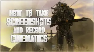 Fallout: New Vegas - HOW TO TAKE SCREENSHOTS & RECORD CINEMATICS *2020* (PC) [Tutorial]