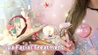 ASMR Relaxing Spa Facial Treatment🧜‍♀️💕 (Roleplay)