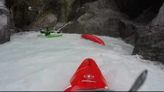 Providential saving in a classV gorge, New Zealand