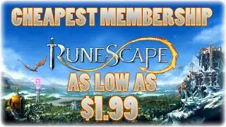 CHEAPEST RUNESCAPE MEMBERSHIP METHOD + RUNECOINS