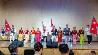 Representing Nepal 🇳🇵  at Jeju multi cultural program ..... #jejuisland #multicultural