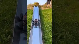 RC Car Vs Slide ! #funny #rccar #slide
