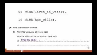 Paper 3 Question Declarative Programming