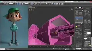 Concept Character modelling Workflow in 3Ds Max | Timelapse
