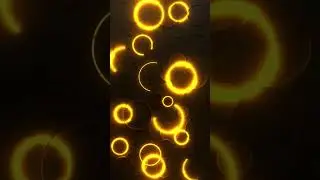 Neon Glow #3d #abstract #background #circle #futuristic #geometric #luminous #neon #technology