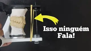 COMO COLOCAR UMA PEÇA NO ARTICULADOR SEMI-AJUSTALÁVEL