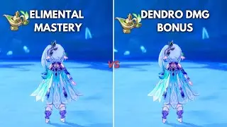 GOBLET EM VS GOBLET DENDRO BONUS ( ON FIELD AND OFF FIELD) [GENSHIN IMPACT]