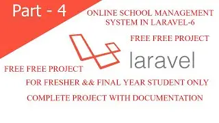 Online School Management System in laravel Part-4(laravel Auth,DB Connection,Select theme)