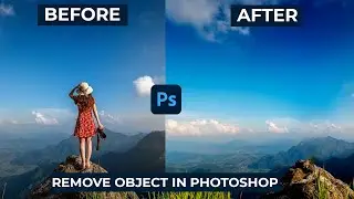 Photoshop Tutorial: How to Extend Background Using Content Aware Scale in Photoshop #photoshop