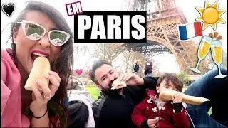 VIAGEM EM FAMILIA PARA PARIS! Daily vlog Aline Pepe