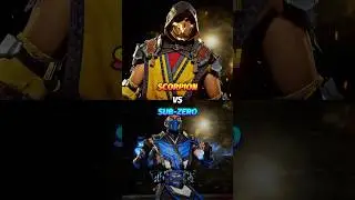 Scorpion🔥vs Sub-Zero🧊 #kombat #mortalkombat #edit #mk11 #mortalkombatedit #charactervscharacter