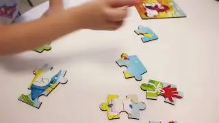 Деревянные пазлы "День рождения Акуленка" и "Осенний портрет"