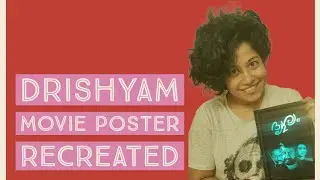 Recreating Drishyam 2 movie poster | Digital art | Sruthy Sk