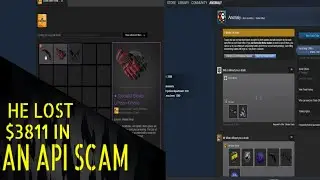 HE LOST $3.8K IN AN API SCAM!