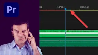 Как отключить звук плейхеда (Playhead) в Premiere Pro