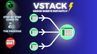 VSTACK Excel Trick: Merge Sheets Automatically for Future Data | Ultimate Guide!