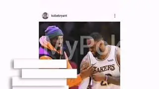 Kobe Bryant followers on Instagram before and after his death. Likes p second on his last photo.