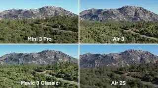DJI Air 3 Footage Comparison — JUST FOOTAGE