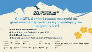 ChatGPT, Gemini i reszta: maszynki do generowania napisów czy wypowiadający się inteligentny byt?