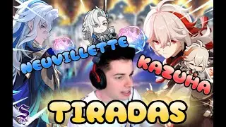 🤑TIRADAS POR KAZUHA Y NEUVILLETE | GENSHIN IMPACT | SERGELEAL