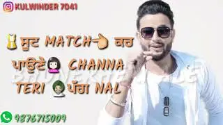 Chunni song by r-nait status video