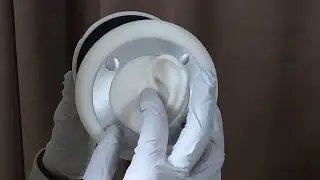 ASMR - Finger Ear Cleaning and Folding - Gloves - No Talking