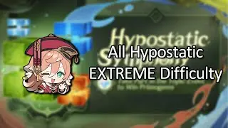 Genshin Impact 3.2 - Hypostatic Symphony: Dissonant Verse // All Hypostatic - EXTREME Difficulty