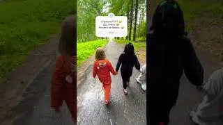 Страшила в лесу Напугались чудовище следит за нами #прячься #беги #scary #funny #roadtrip #forest #i