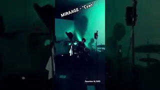 #drums #livemusic #hiphop Miraage - “Cyan” - Dec 16, ‘23