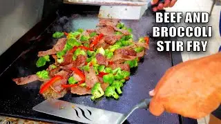 Easy Beef and Broccoli | Blackstone Griddle