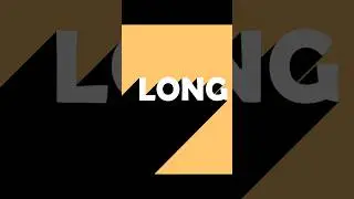 Create Long Shadow Effect In Adobe Photoshop 2025 