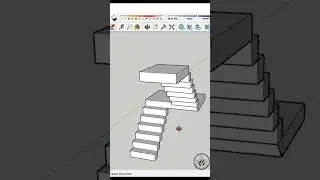 staircase in sketchup | SketchUp Tutorial for Begginers 
