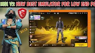 NEW MSI LITE VERSION FOR LOW END PC FREE FIRE  || MSI LITE FOR LOW END PC