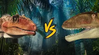 Giganotosaurus vs Carcharodontosaurus