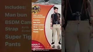 The Sony Alpha Costume