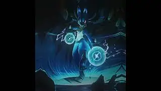 Lucario edit - pomemon (request from discord) #pokemon #shorts #edit #lucario #riolu #jedagjedug