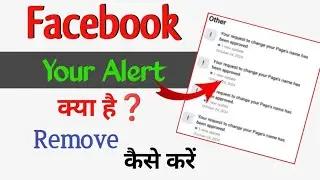 Facebook में Your Alerts क्या है | Facebook Community Standards On Spam क्या है कैसे Remov karen