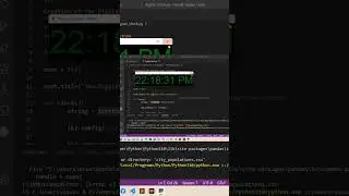 Digital clock in Python ! How to make a Digital Clock using Python Tkinter GUI