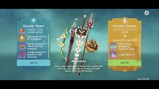 Genshin Impact Unlocking Gnostic Hymn