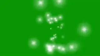 White particles || Green screen effect || No Copyright || King Effects