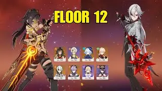 C6 Dehya Vape & C0 Arlecchino Overload | Genshin Impact 6.2 Spiral Abyss Floor 12