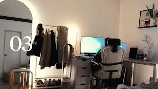 living in manila: my new pc & desk setup + decluttering + slow afternoons
