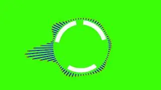 AUDIO SPECTRUM  DIGITAL 2 GREEN SCREEN 4K 1080P FREE  ROYAL ANIMATED MOTION VIDEO STOCK 3D BACKGROUN