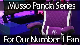 Musso Panda Series Purple Gaming Chair Unboxing || Our Gift to Our Number 1 Fan