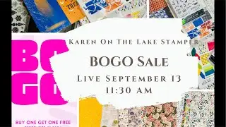 BOGO Sale Live September 13 at 11:30am Join My Facebook Group For the Sale