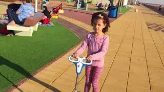 Patinete 4 Rodas Flexível Infantil Mor
